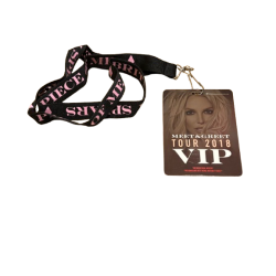 Backstage pass + lannière...