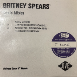 CD promo 4 titres "Toxic"...