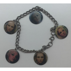 Bracelet à pastilles Onyx...