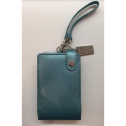 "Curious" blue phone case