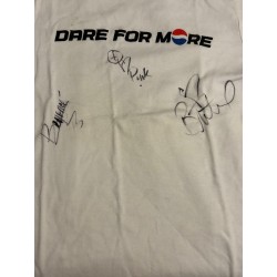T-shirt Pepsi dédicacé par...