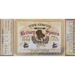 Golden ticket "Circus Tour"...