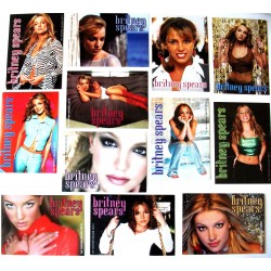 Set of 12 stickers Britney...