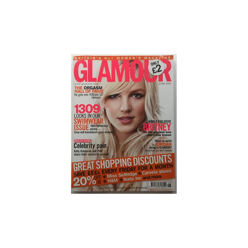 Magazine GLAMOUR (UK) juin 2006