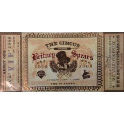 Golden ticket "Circus Tour"...