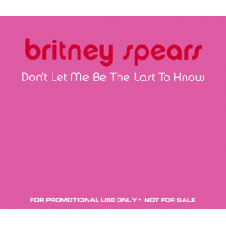 CD promo 1 titre "Don't Let...