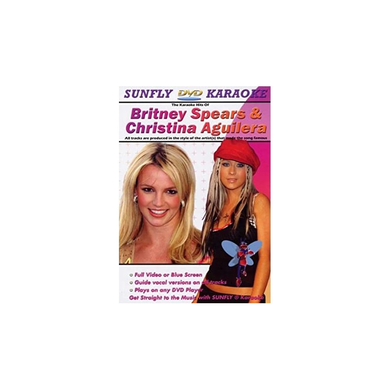 DVD karaoké non officiel Britney Spears & Christina Aguilera