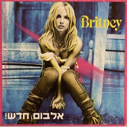 "Britney" promo sticker...