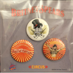 Set de 3 badges Circus Tour...