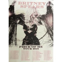 "Piece Of Me Tour 2018" poster